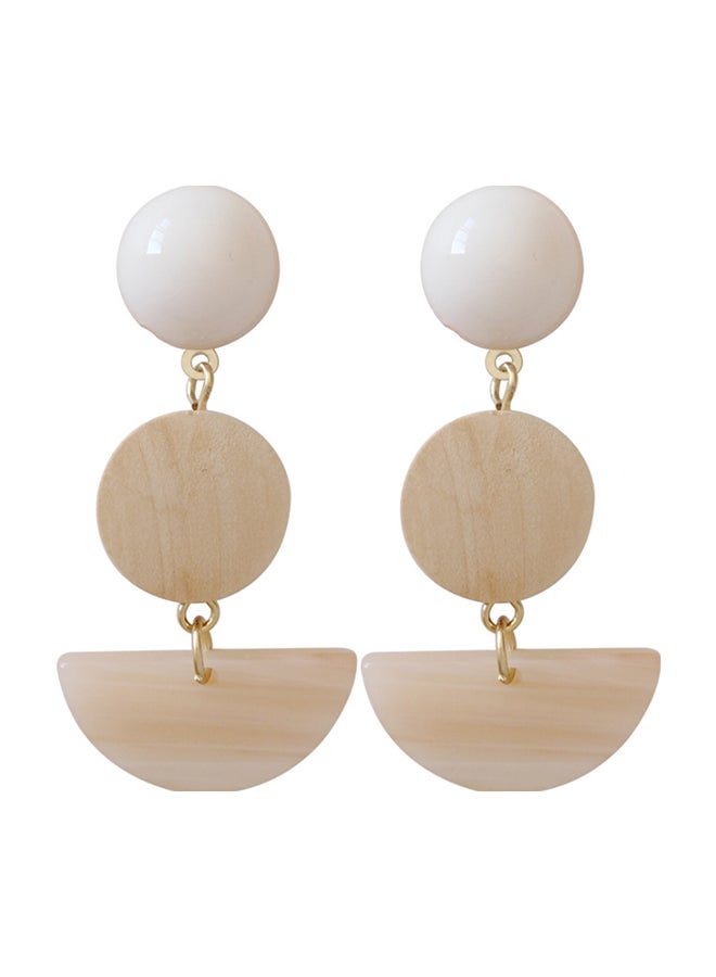 J&J Retro Style Geometric Shape Earrings - Image 1