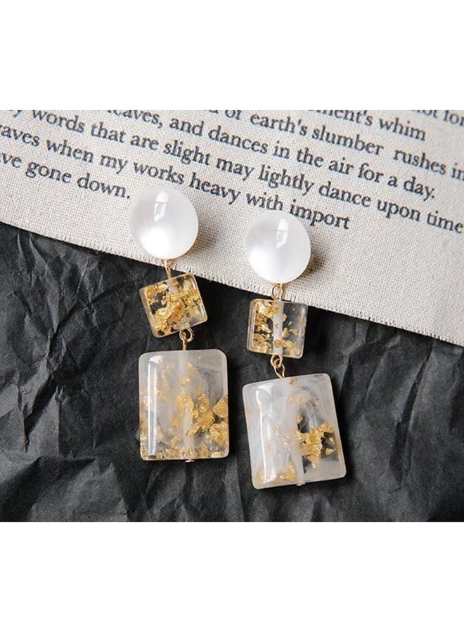 J&J Printed Geometric Shape Earrings - Image 3