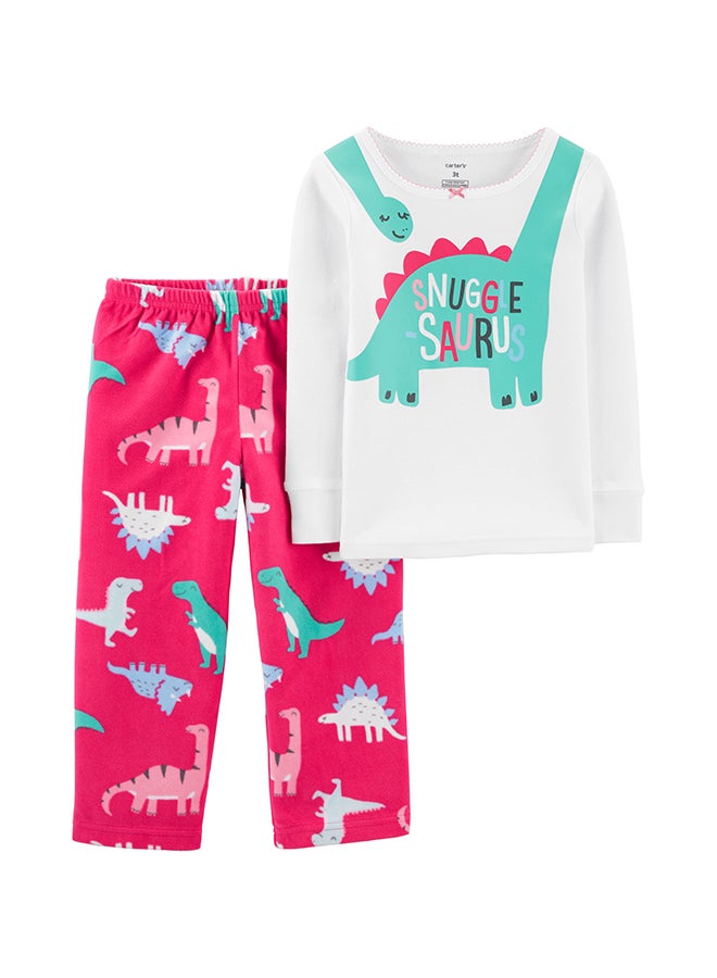 carter's - 2 Piece Dinosaur Pyjama Set Multicolour - Image 1