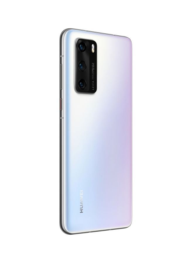 HUAWEI - P40 Dual SIM Ice White 8GB RAM 128GB 5G LTE - Image 1