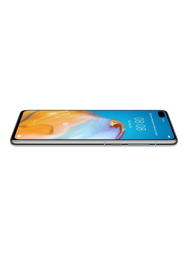 HUAWEI - P40 Dual SIM Ice White 8GB RAM 128GB 5G LTE - Image 1