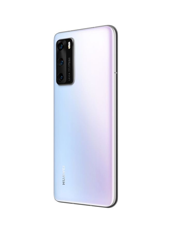 HUAWEI - P40 Dual SIM Ice White 8GB RAM 128GB 5G LTE - Image 1