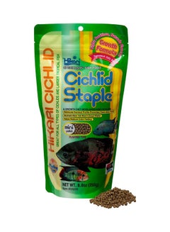 Hikari Cichlid Staple Mini Fish Food Pellet Green 