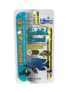 Hikari Cichlid Excel Mini Fish Food Pellet Grey 