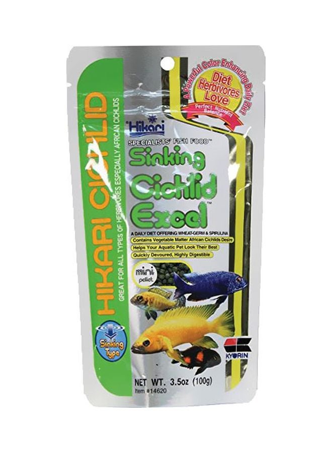 Hikari Sinking Cichlid Excel Fish Food Grey