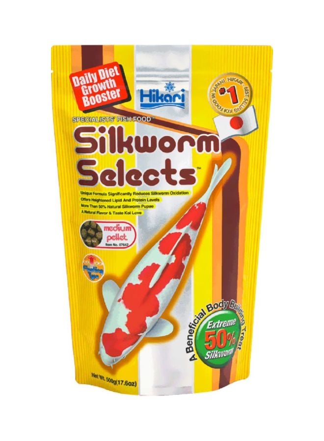 Hikari Silkworm Selects Fish Food Brown