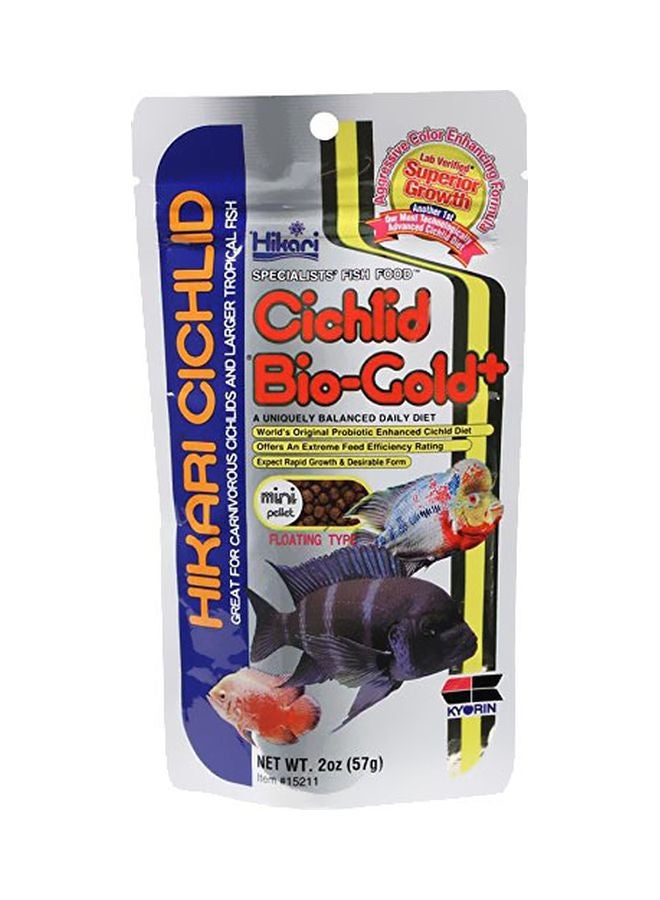 هيكاري حبيبات طعام الأسماك الصغيرة سيكليد بيو جولد بلس رمادي