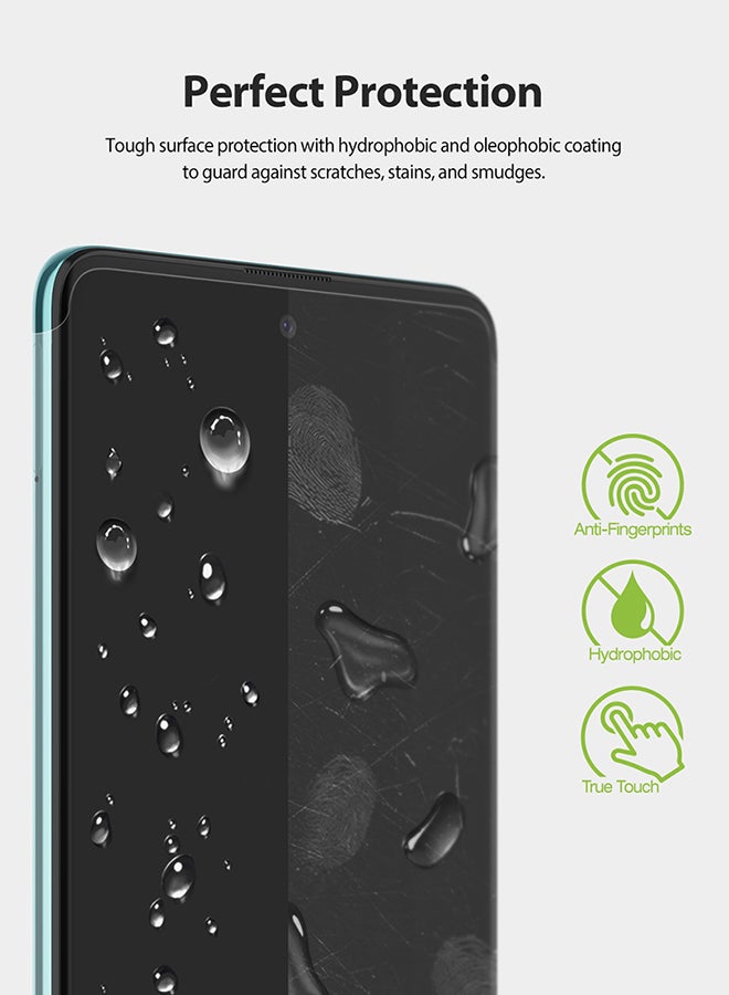 Ringke Pack Of 2 Anti-Dust Protective Film For Samsung Galaxy A51 Clear - Image 2