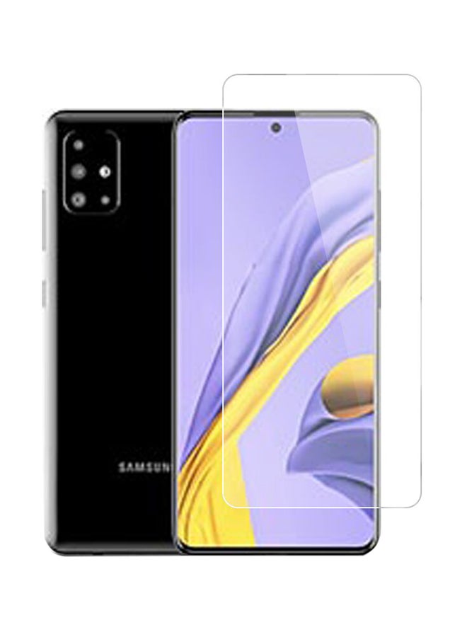 Muzz Tempered Glass Screen Protector For Samsung Galaxy A51 Clear