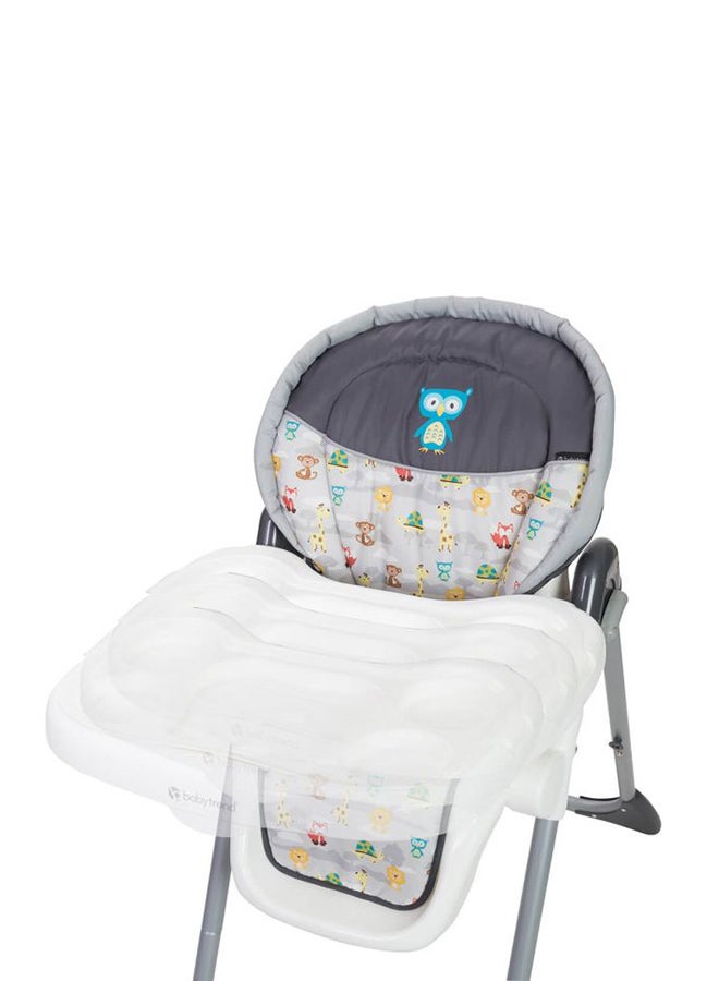 EZ Ride 5 Stroller With Nursery Center And High Chair - Grey/White