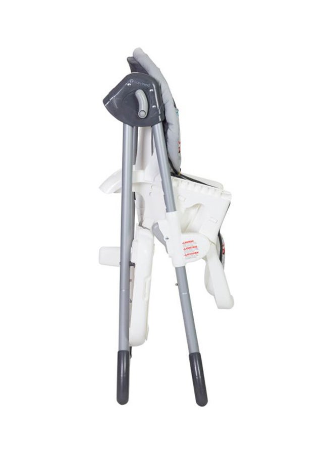 EZ Ride 5 Stroller With Nursery Center And High Chair - Grey/White