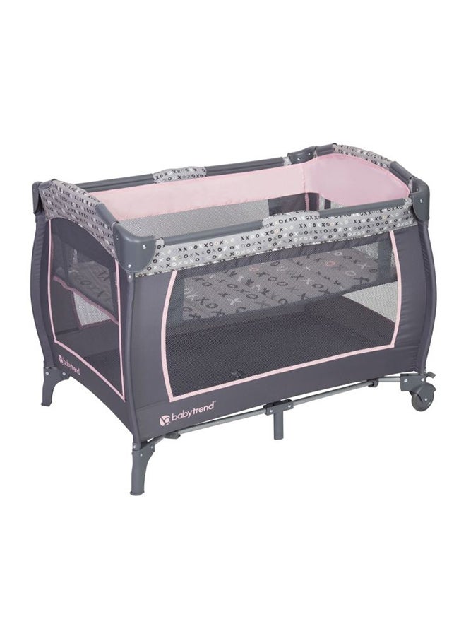 EZ Ride 5 Stroller With Nursery Center And High Chair - Grey/White