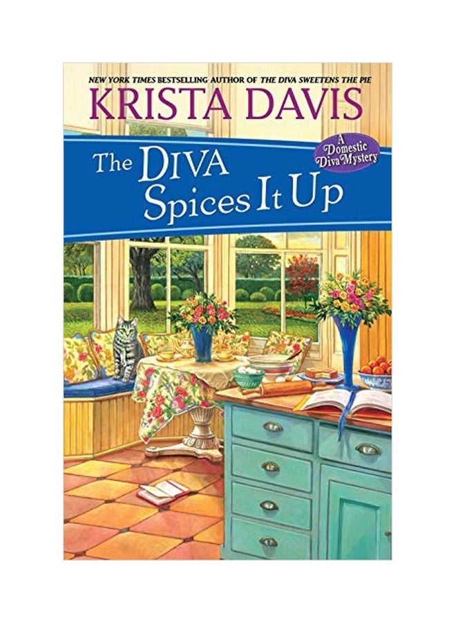 The Diva Spices It Up: A Domestic Diva Mystery Hardcover English by Krista Davis - 43949 
