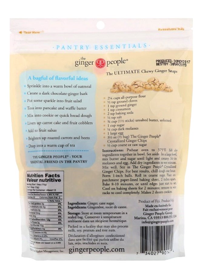 The Ginger People Crystallized Ginger Chips 198grams - Image 2