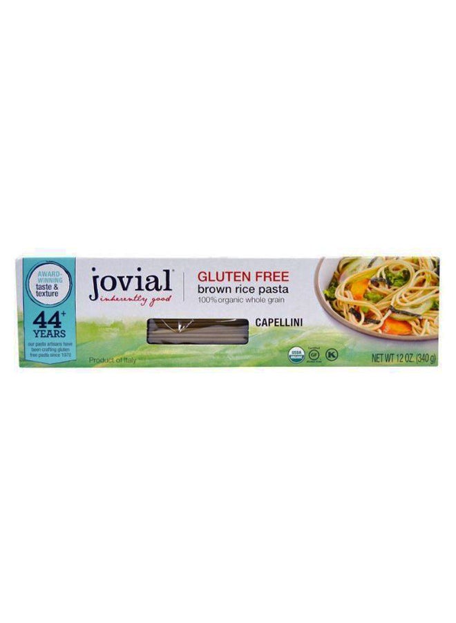 Jovial Capellini Brown Rice Pasta - Image 1