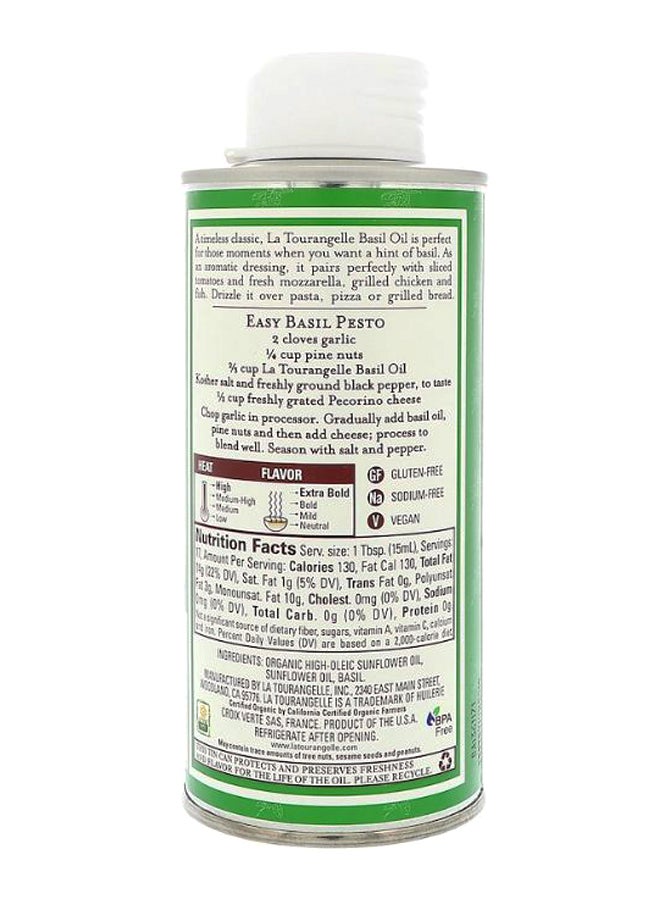 La Tourangelle French Infused Basil Oil 250ml - Image 2