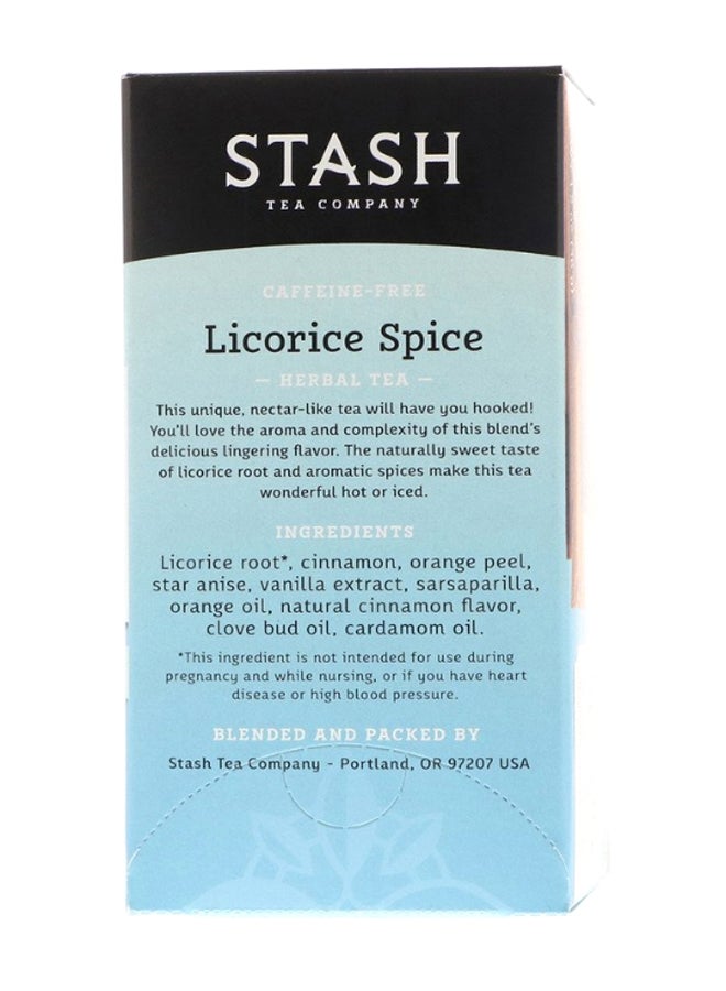 Stash Tea Licorice Spice Herbal Tea 20 Teabags 1.2ounce - Image 2