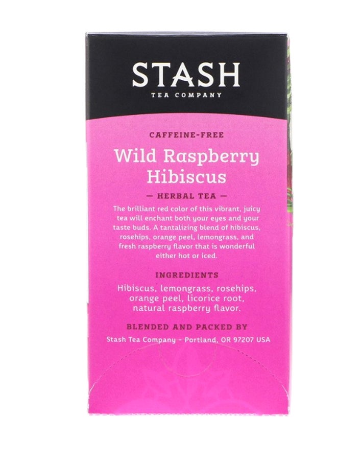 Wild Raspberry Hibiscus Herbal Tea 20 Bags 1.3ounce - v1588875770/N37384869A_2