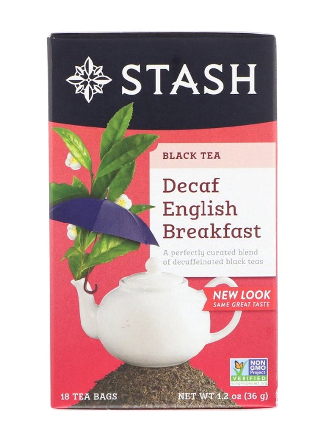 Decaf English Breakfast Black Tea 18 Teabags - v1588875773/N37384875A_1