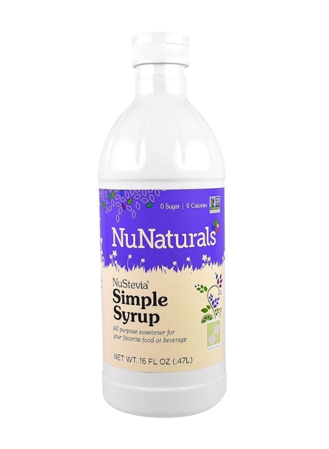 Nu Stevia Simple Syrup