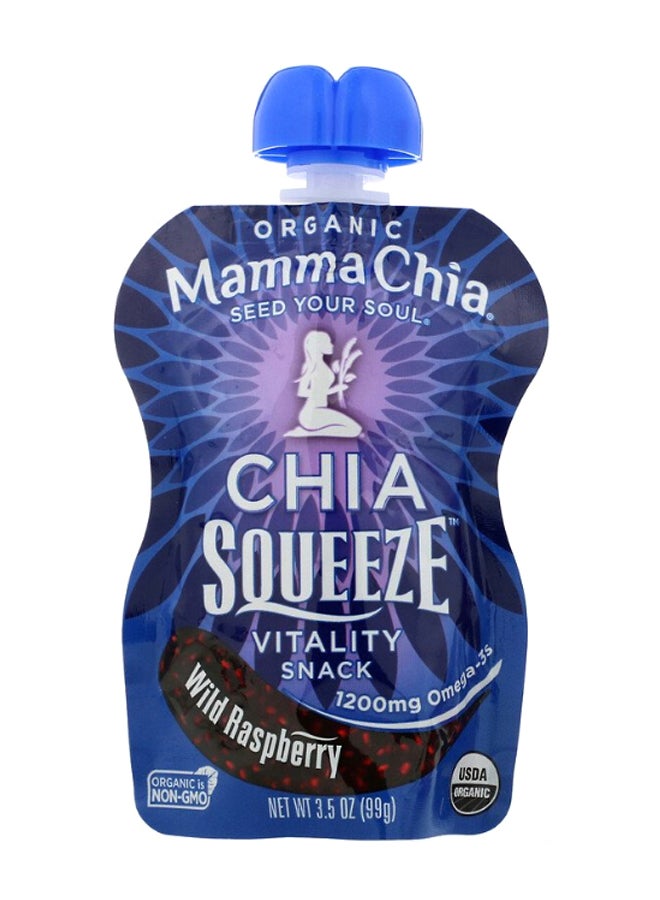 مجموعة عصارات وجبات خفيفة حيوية من التوت البري - 8 قطع