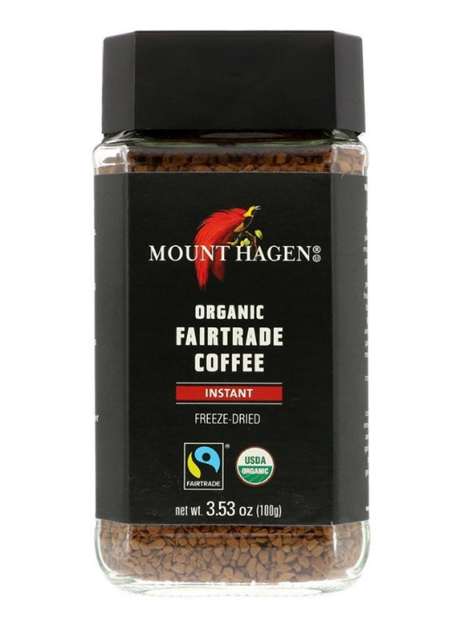 Mount Hagen - Instant Organic Fairtrade Coffee 100grams - Image 1