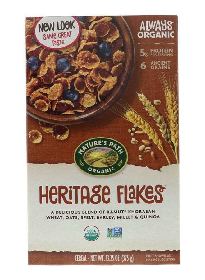 هيريتيج رقائق إفطار عضوية 375جرام