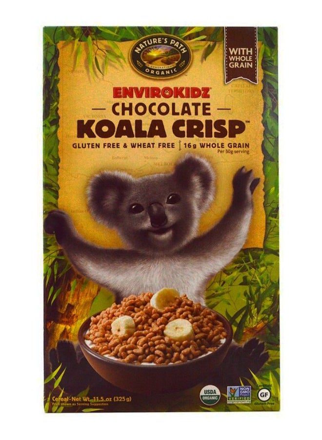 Nature's path Enviro Kidz Organic Chocolate Koala Crisp Cereal 325grams 