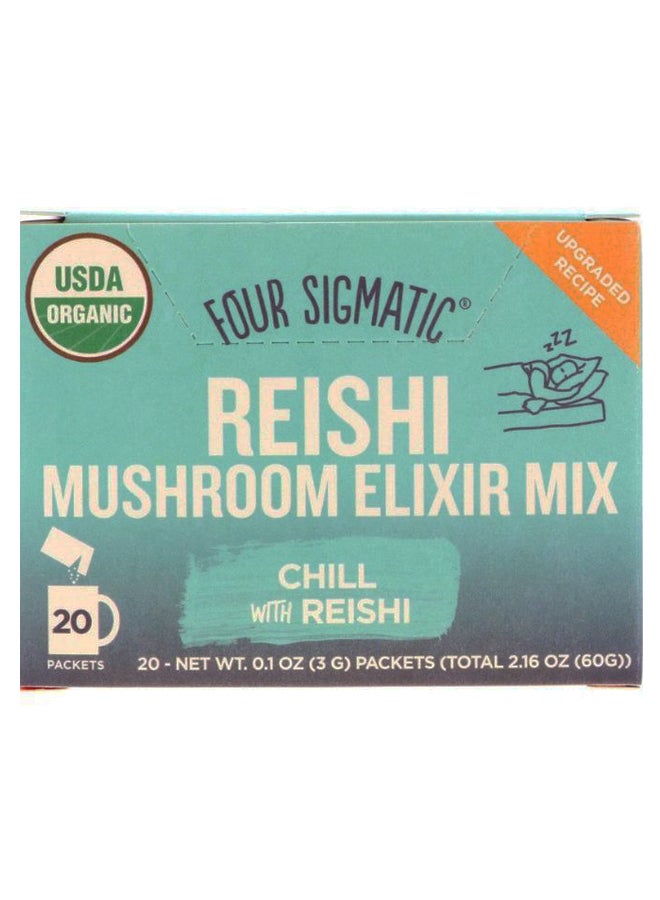 Four Sigmatic Reishi Mushroom Elixir Mix 20 Packets - Image 1