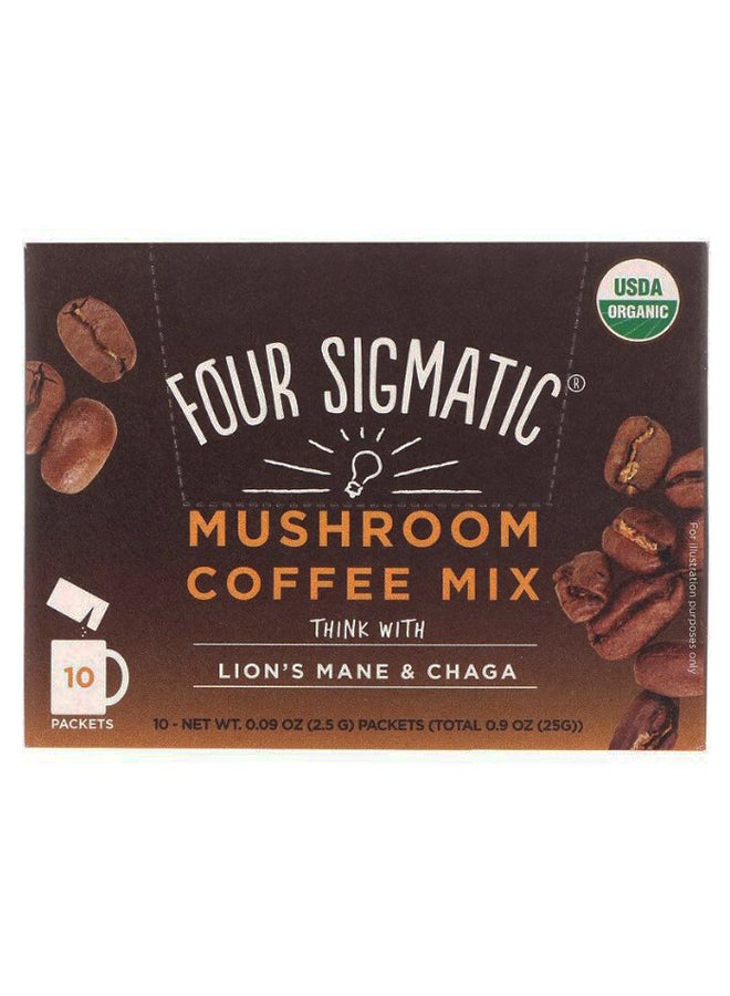 Four Sigmatic 10 Pieces Mushroom Coffee Mix  - Image 1