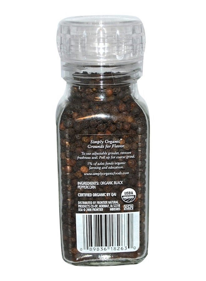 Simply Organic Daily Grind Black Peppercorn 75grams - Image 2