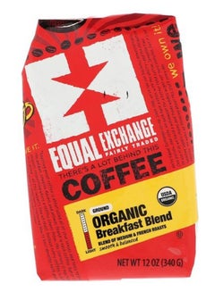 Equal Exchange Breakfast Blend French Roast Organic Ground Coffee 340grams  - Image 1
