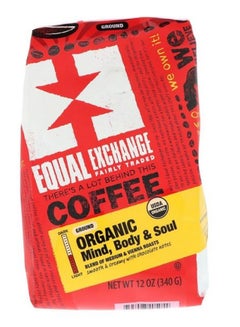 Equal Exchange Mind Body And Soul Organic Ground Coffee 340grams  - Image 1