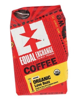 Equal Exchange Organic Love Buzz French Roast Ground Coffee 283.5grams  - Image 1