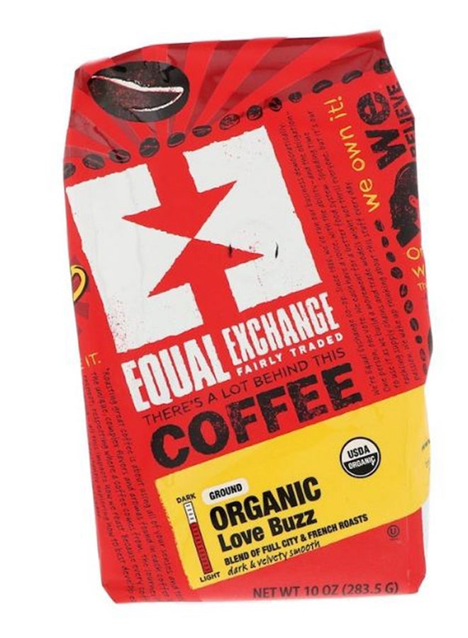 إيكوال إكستشينج لاف باز قهوة عضوية مطحونة بتحميص فرنسي 283.5جرام - Image 1