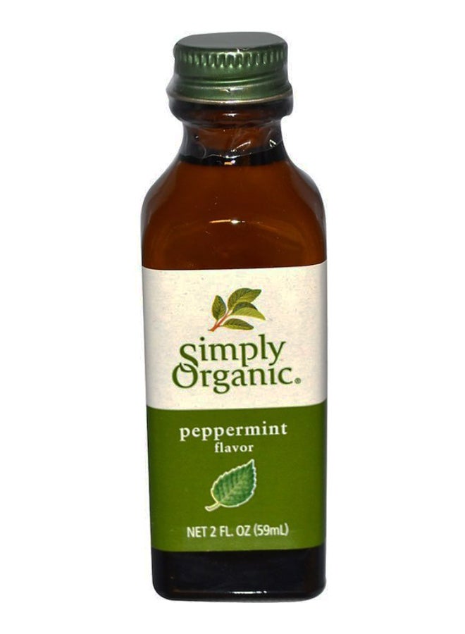 Simply Organic - Peppermint Flavour Extract 59ml - Image 1