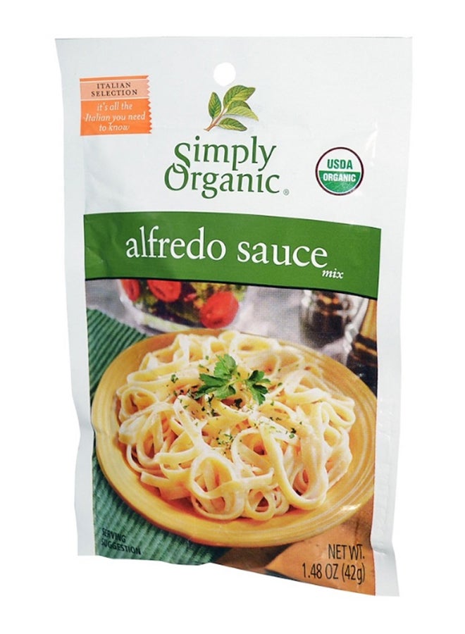 Simply Organic Alfredo Sauce Packets 42grams Pack of 12 - Image 2