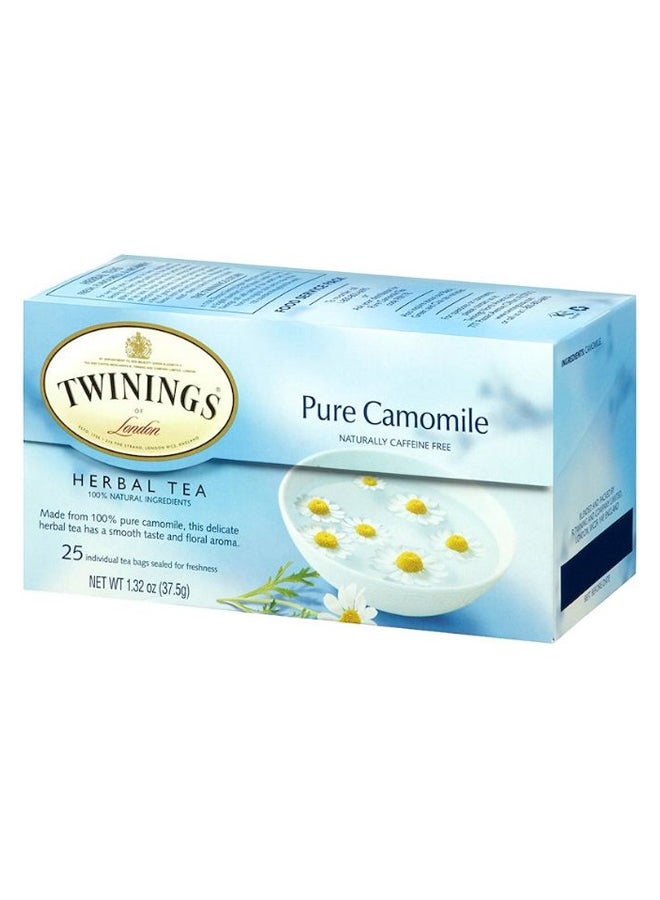 Twinings - Pure Camomile Tea - 25 Teabags 1.32 oz (37 g) 1.32grams - Image 1