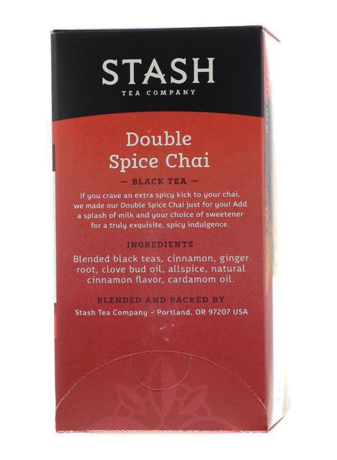 Stash Tea Double Spice Chai Black Tea 33grams - Image 2