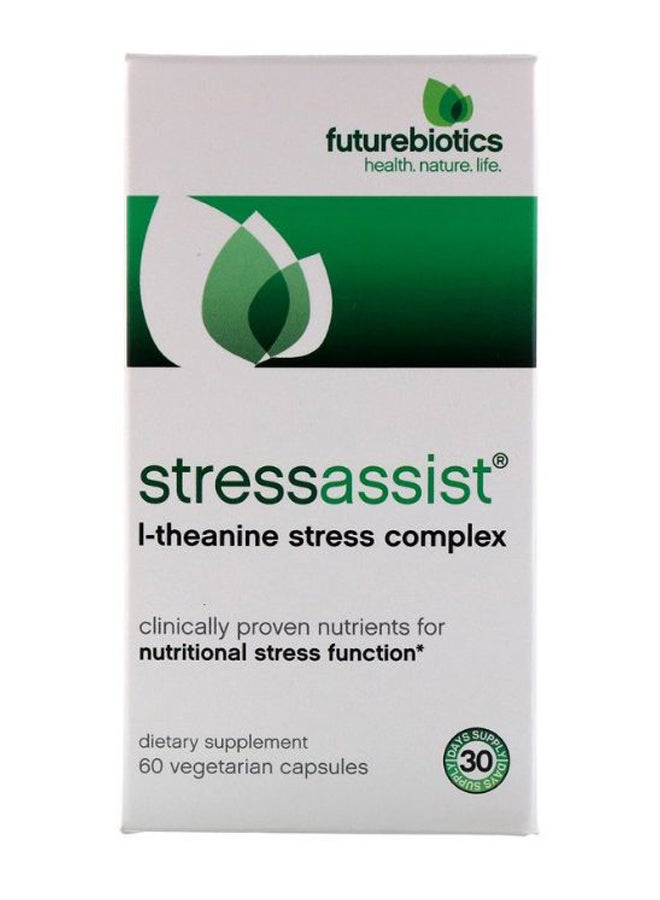 فيوتشر بايوتكس مركب إل-ثيانين لتقليل التوتر من ستريسست - يحتوي على 60 كبسولة - Image 2