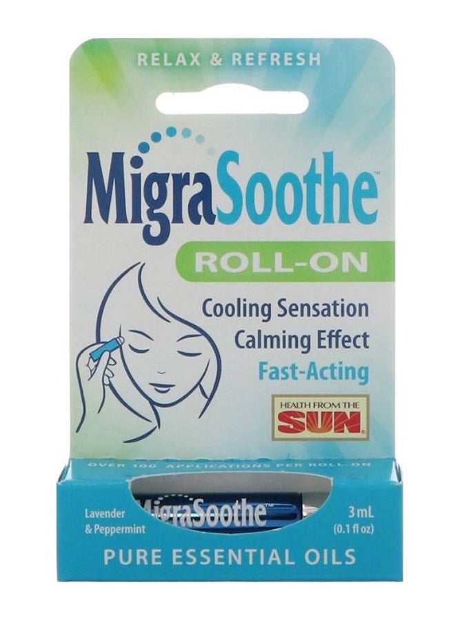 MigraSoothe Roll-On Lavender And Peppermint Rollstick
