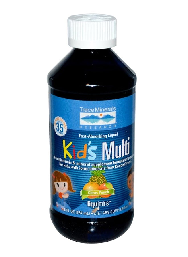Trace Minerals Research Kid's Multi Citrus Punch  - Image 1
