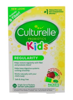Culturelle Probiotics Kids Regularity - 24 Single Serve Packets  - Image 1