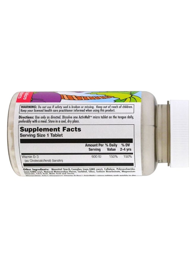 KAL Watermelon Vitamin D-Rex - 120 Tablet - Image 2