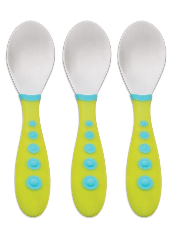 NUK - Pack Of 3 Kiddy Cutlery Toddler Spoon - Image 1