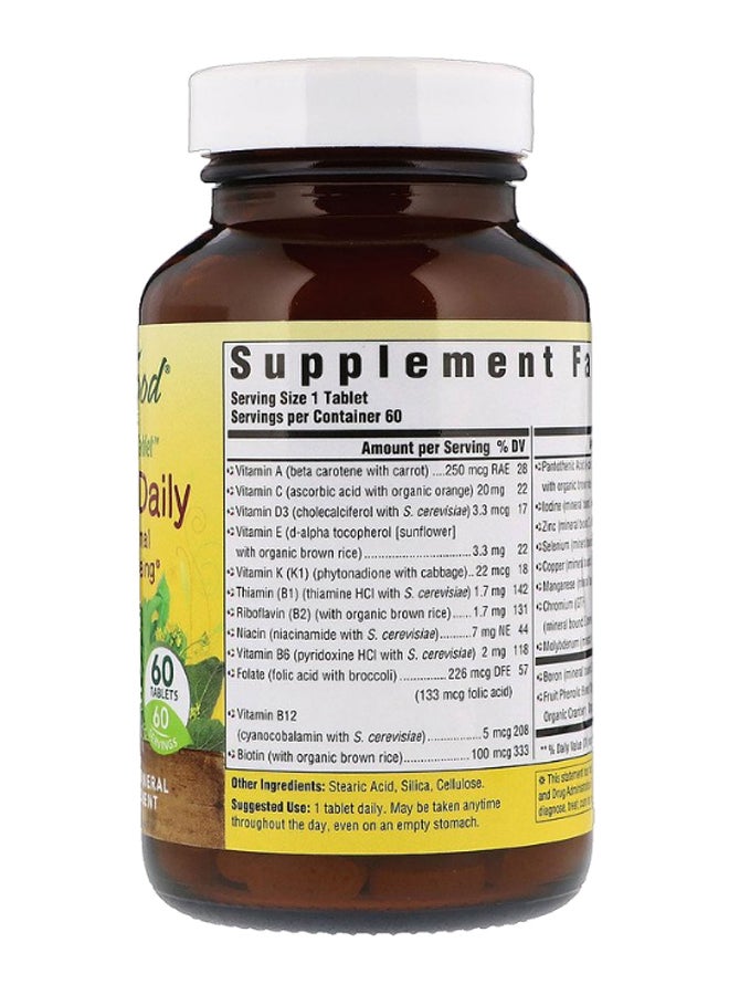 Kids One Daily Multivitamin And Mineral Supplement - 60 Tablets