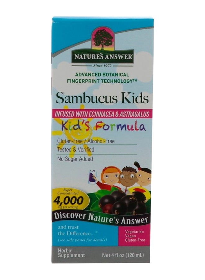 NATURE'S ANSWER Sambucus Kid's Formula - Image 2