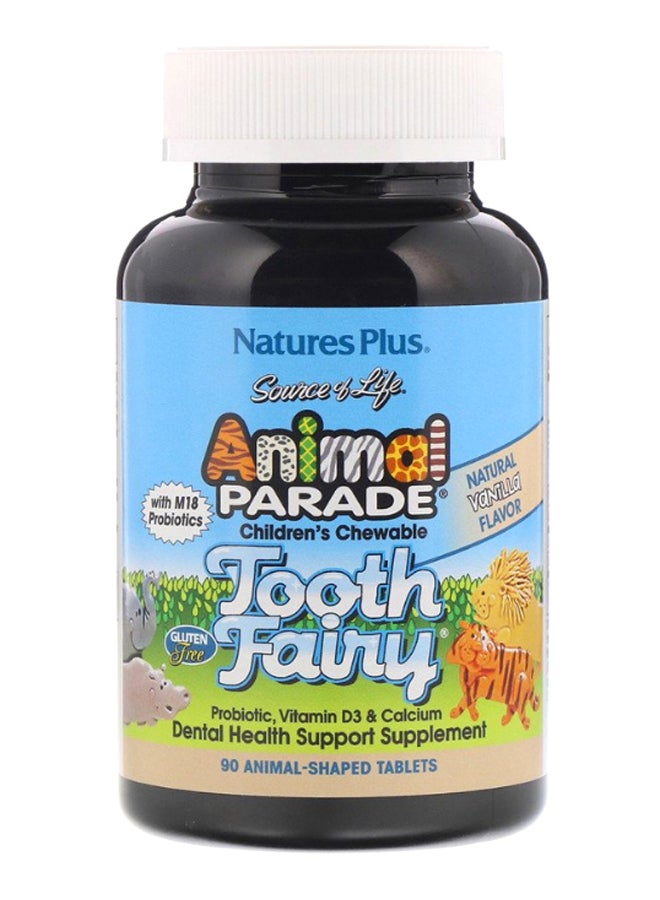Natures Plus Animal Parade Tooth Fairy - 90 Tablets - Image 1