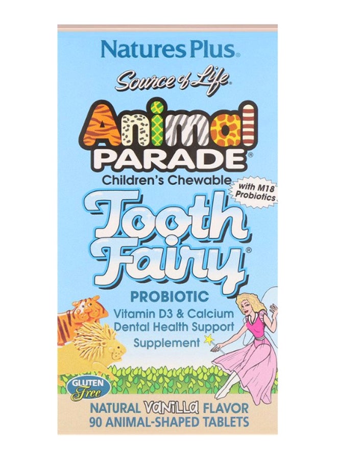 Natures Plus Animal Parade Tooth Fairy - 90 Tablets - Image 2