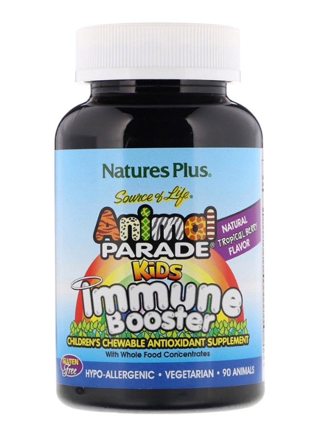 Natures Plus Animal Parade Immune Booster - 90 Tablets - Image 1